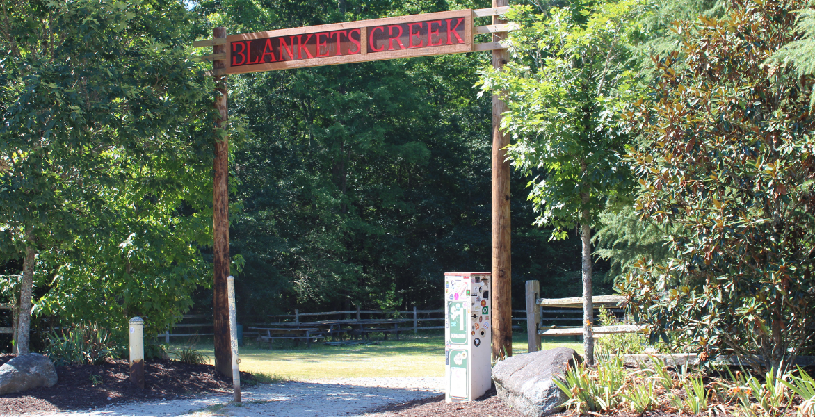 Blankets Creek Header