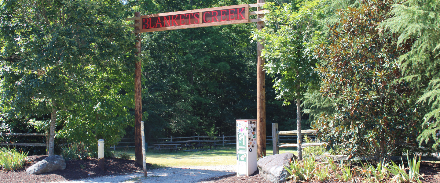 Blankets Creek Header