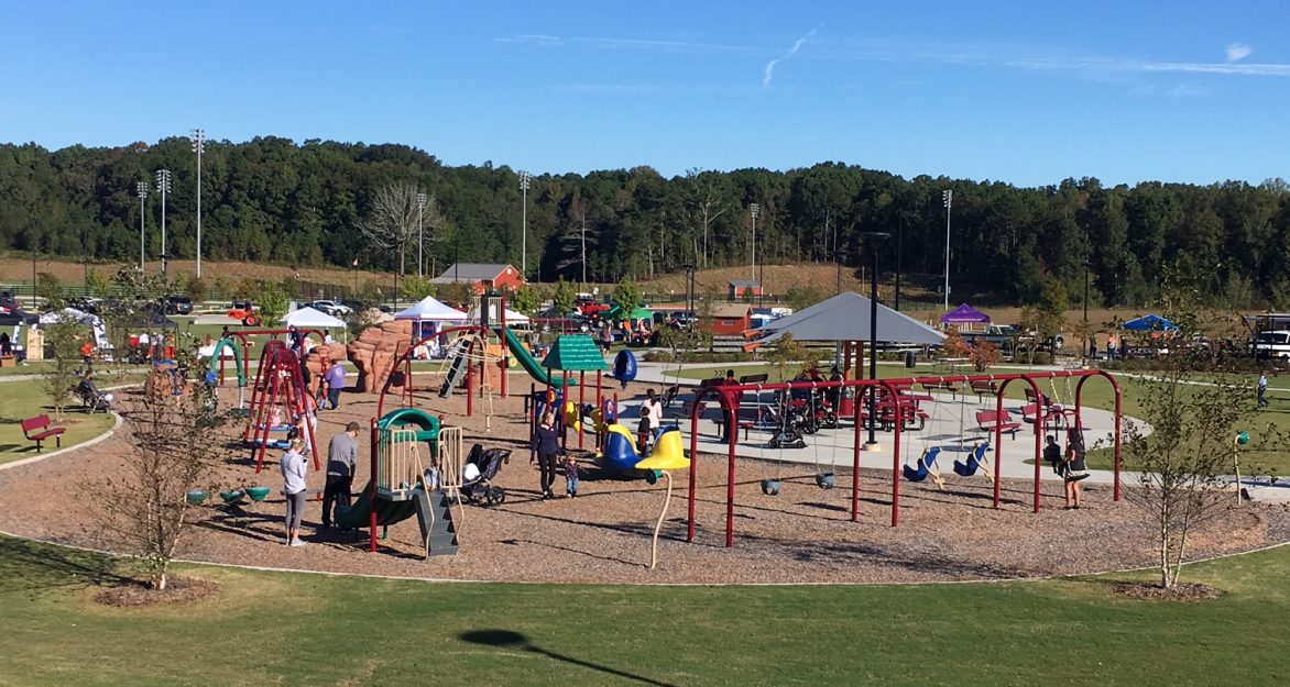 Cherokee Veterans playground & pavilion