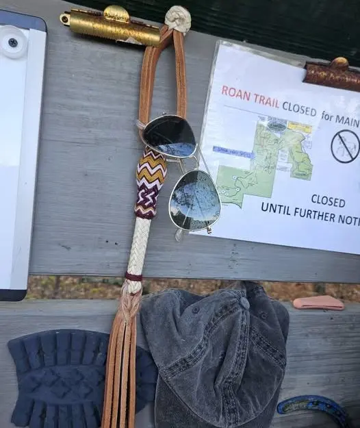 Garland Mountain bulletin board at the trailhead