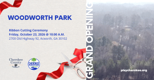 Woodworth Park Ribbon Ceremony
